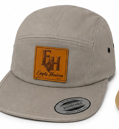 Empty Harbors hat, grey